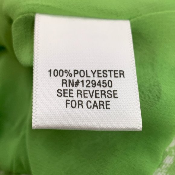 APT 9 Beautiful Green‎ Floral Blouse Small Pleated Off Shoulder Cute Bow Tie - Picture 6 of 12